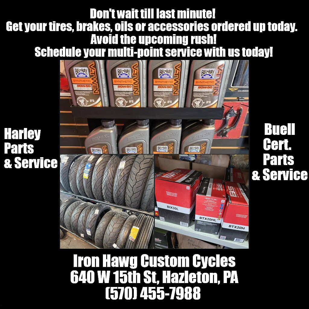 Harley Inspections Harley Service Harley Parts at Iron Hawg Custom Cycles Hazleton PA